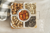 Japanese ceramic small dim sum fruit platter tea house coffee shop small amount for commercial with tray