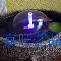 Submersible pump transparent mushroom nozzle indoor gardening water scene horn aquarium fish tank rockery small bonsai landscaping nozzle
