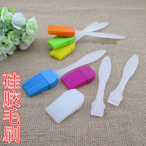 Silicone brush with high temperature resistance to clean oil brushed brush brush plastic handle the hair brush 1 inch