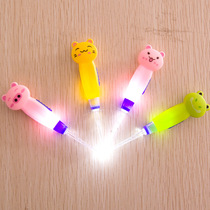 Cartoon animal detachable ear spoon with lamp luminous ear spoon ear grate visual ear scoop ear picking tool