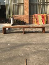 Myanmar teak combination TV cabinet