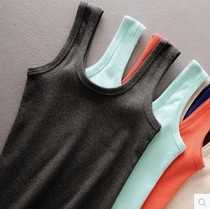 New polished cotton vest halter double U collar solid color vest Korean version of new ladies bottoming vest