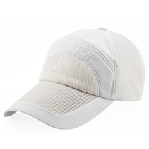 Golf cap spring and summer mesh breathable sunscreen cap outdoor sunshade quick-drying baseball cap mens and womens ball cap long brim