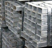  Suzhou steel spot wholesale curtain wall high zinc layer Q235B galvanized square pipe(high zinc layer)