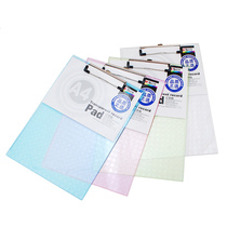 Chenguang office stationery ADM94512 board clamp A4 vertical transparent splint plastic thick writing board pad