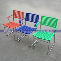 Summer cool chair staff office chair training Chair meeting meeting guest chair computer chair electroplating chair factory direct sales