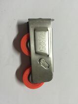  Window wheel 898 special steel shaft adjustable stainless steel double wheel