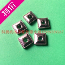 Manipulator accessories day line M5 single hole nut aluminum strip slider fixture accessories do not slide teeth JE020