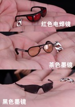 1 6 Soldiers Tony Glasses Sunglasses Model Electrowelded Mirror Model