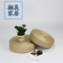 Tea ceremony straw thickened futon group tatami mat yoga cushion meditation cushion floor mat floating window mat grass worship mat