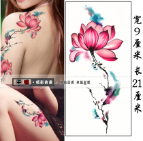Tattoo sticker decals photo studio costume photo photography props art photo stickers lotus flower