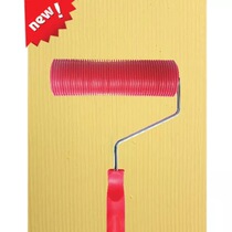 7 inch vertical grain liquid wallpaper brush wall printing roller diatom mud embossing roller tool texture paint roller EG336