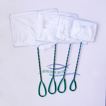  Fish tank fish fishing net pocket shrimp fishing fishing hand-copied fish net square net pocket super dense mesh 4 6 8 10 inch white