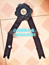 Special price 12 inch portrait flower black yarn 100