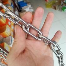 6 0mm Thick Solid Stainless Steel Chain Extended Iron Chain Chandelier Chain Dog Chain Anti-theft Chain Decorative Chain
