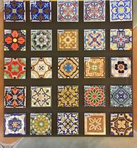 Glossy matte microcrystal face small floral decorative accessories Mediterranean style kitchen restaurant Wall not