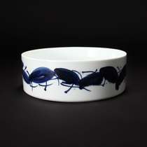 Ceramic pen wash underglaze glaze red hand-painted ceramic wash room gifts ceramic art decorations