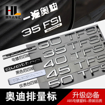 Applicable Audi retrofit A1A3A4L A1A3A4L A5S5 A6LA7 A6LA7 car 30 30 35 40 40 4550 tail mark