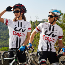  Summer Qingqi fashion short-sleeved shorts cycling clothes mens and womens suits Leisure sports fitness suits bicycle clothes