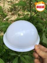 Customized acrylic white dome cover plexiglass cover dust cover semicircular transparent lampshade factory direct sales