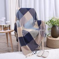 European-style full cover universal sofa on the back towel Nepal style blanket sofa cushion chenille thread woven blanket cover blanket cover