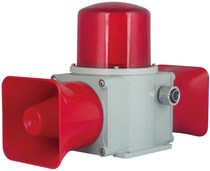 TLHD2L Dual Horn Heavy Load Marine Sound And Light Alarm Cast Aluminum Type Sound And Light Alarm Lamp Electric Flute