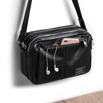 European Grand Prix shoulder bag men leather casual bag mens bag Korean version of the leather shoulder bag multifunctional crossbody bag