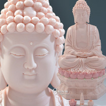 12 to 20 inch ceramic Rulai Three Treasures Buddha statue home offering ornaments Amitabha Buddha Shakyamuni Buddha Medicine Buddha