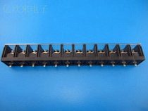 Terminal straight circuit board welding terminal block 130-12p black tape dust cover spacing 13mm