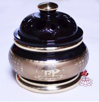 Taiwan incense burner A042 two-color heart sutra furnace stamped incense burner Buddhist supplies Bo Yuan Ge pure copper Jiangsu Zhejiang and Shanghai pro