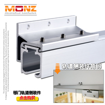 Tracchi buffer crane track side mounting parts sliding door lifting wheel side Assembly hanging wheel side Assembly lifting door side Assembly