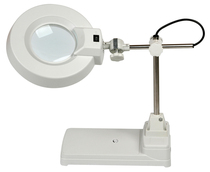 Custom desktop folding lift 10 times 20 times magnifying glass table folding magnifier lifting magnifier table lamp