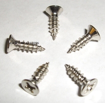 GB846-76 galvanized cross groove countersunk head tapping screw M5--M6(100)