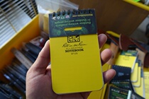 Rite in the Rain Outdoor Waterproof Travel Around-the-clock Small Notepad Memo Yellow