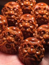 Handmade olive nuclear carving bracelets su gong master liu xiao qin this work provides Dharma attitudes five years old cores 2 2cm