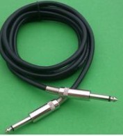 New microphone non-balanced signal line 6 5 large two-core male-to-male data line 6 35 plug audio cable