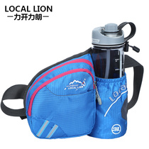 Large capacity mountaineering bag Waterproof fanny pack Multi-function riding kettle hanging bag Mens and womens outdoor sports travel backpack