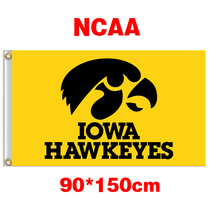 Iowa Hawkeyes Iowa University Eagle Eye Team NCAA Flag Custom