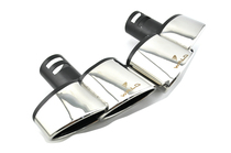 Suitable for Mercedes-Benz C200 C300 B200 modified WALD stainless steel exhaust tail nozzle tail throat tail nozzle muffler