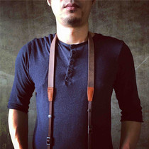 cam-in Italian original factory tanned cowhide professional retro camera strap universal interface CS148
