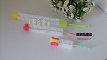 Sponge Head Hot Water Bottle Brushed Milk Bottle Brushed Drinking Water Dispenser Barrel Brush Lengthened Brush Bookable