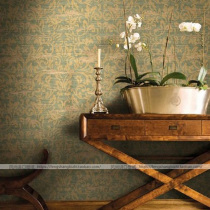 Large Flower Damascus Pattern Siuk Brook Seabrook American Import Pure Paper Wallpaper Bedroom Living Room