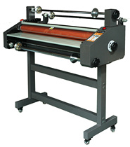 FM-1100 internal heating digital laminating machine cold and hot mounting double with tripod width 1 05 meters four rollers