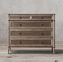 Louis sixteen grid bedroom cupboard American country French vintage old locker porch