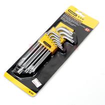 STANLEY STANLEY 9-piece Long L-shaped middle hole flower wrench 92-625-23