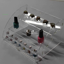 New detachable powder rack eye shadow rack grid shop display rack cosmetics storage rack acrylic frame