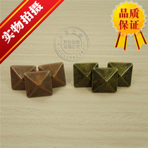 Bubble nail decorative nail push nail sofa nail big head bronze nail square antique nail diameter 19mm