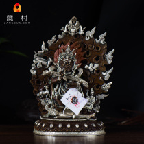 Mizong Buddha pendulum pieces Nepal red copper silver plated 7 inch 2nd arm Maha gallamicong red stick Maha galla