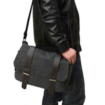Trendy mens bag Shoulder Bag Mens bag casual bag business shoulder bag shoulder bag schoolbag canvas poor bag