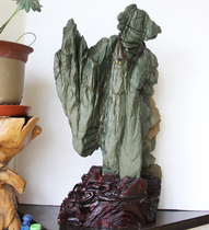 Songhua stone stone stone Mao stone original stone ornamental stone ornamental stone ornaments boutique pictographic stone figure Li Bai drunk fairy finger Road